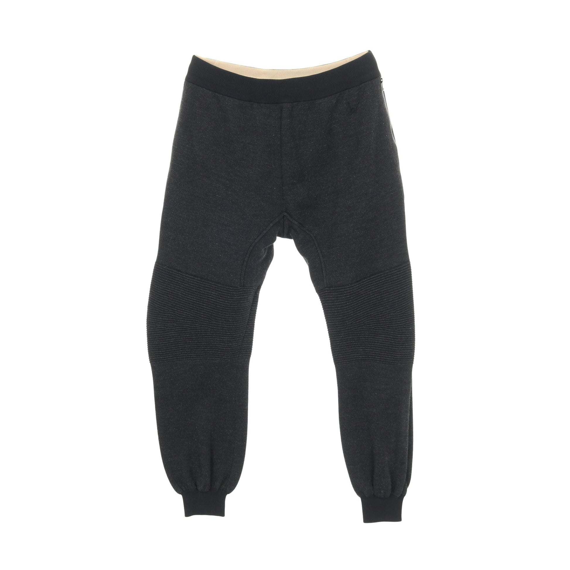 スウェットパンツ ジョガーパンツ ウール ビスコース ブラック ボッテガヴェネタ ボトムス BOTTEGA VENETA