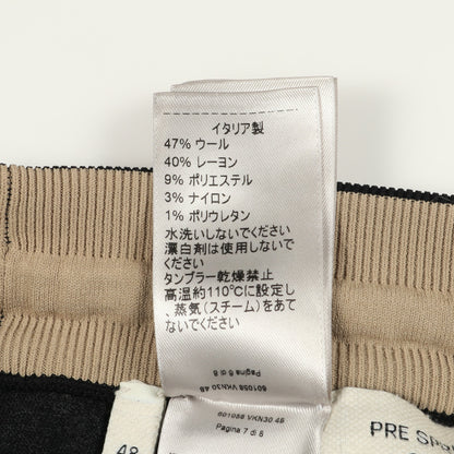 スウェットパンツ ジョガーパンツ ウール ビスコース ブラック ボッテガヴェネタ ボトムス BOTTEGA VENETA