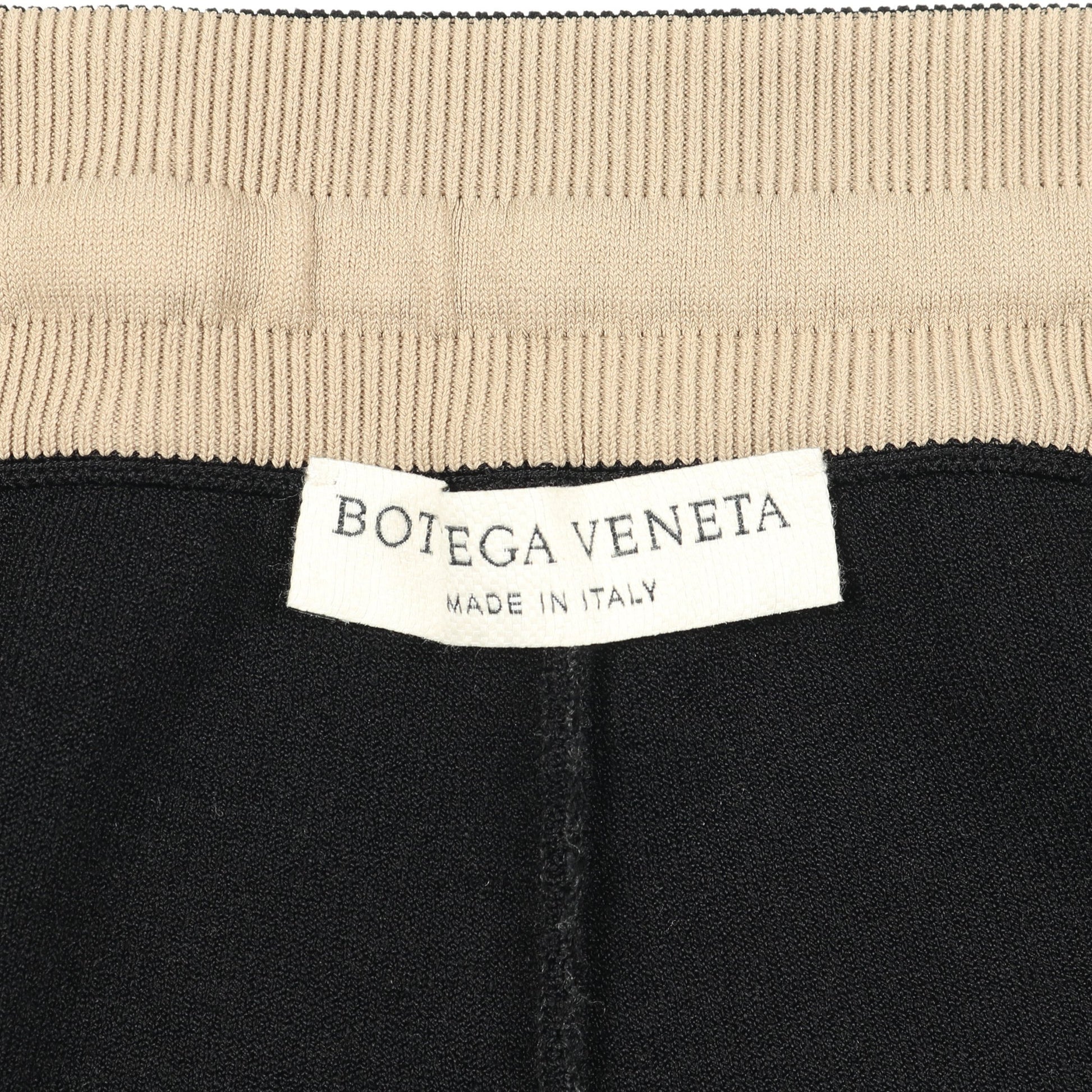 スウェットパンツ ジョガーパンツ ウール ビスコース ブラック ボッテガヴェネタ ボトムス BOTTEGA VENETA