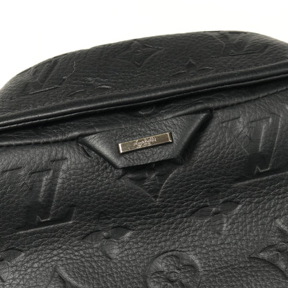 モノグラムエンボス ユーティリティ レザージャケット レザー ブラック ルイヴィトン アウター LOUIS VUITTON