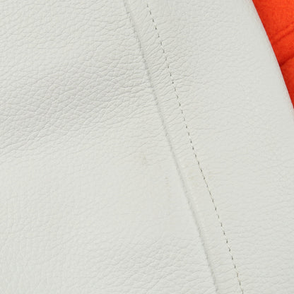 ミニバーシティブルゾン スタジャン ジャケット ウール レザー オレンジ ホワイト マルチカラー ルイヴィトン アウター LOUIS VUITTON