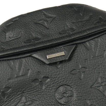 モノグラムエンボス ユーティリティ レザージャケット レザー ブラック ルイヴィトン アウター LOUIS VUITTON