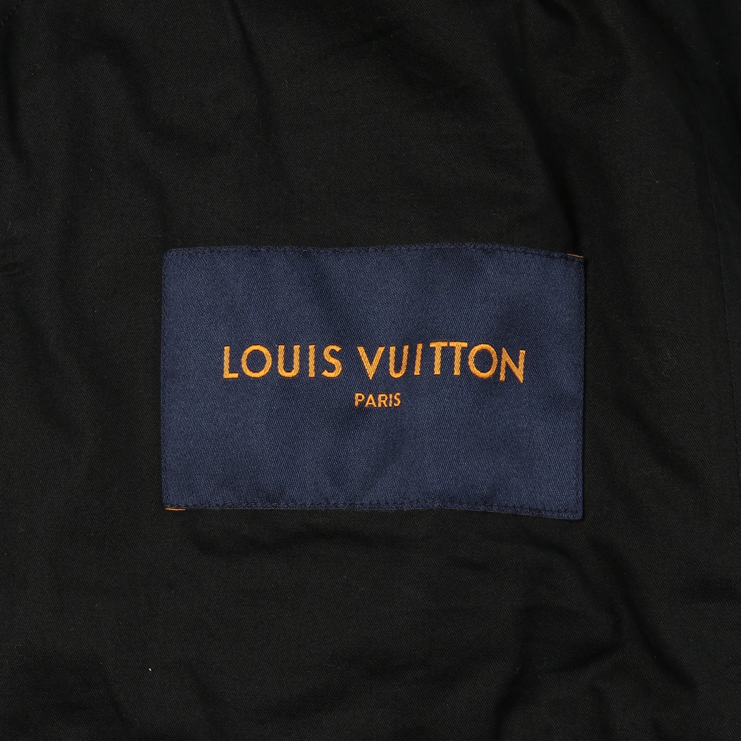 モノグラムエンボス ユーティリティ レザージャケット レザー ブラック ルイヴィトン アウター LOUIS VUITTON