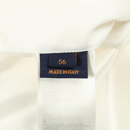 レインボープレイグラウンドバーシティブルゾン スタジャン ジャケット ウール レザー オフホワイト ブルー マルチカラー ルイヴィトン アウター LOUIS VUITTON