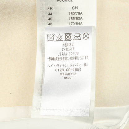 レインボープレイグラウンドバーシティブルゾン スタジャン ジャケット ウール レザー オフホワイト ブルー マルチカラー ルイヴィトン アウター LOUIS VUITTON