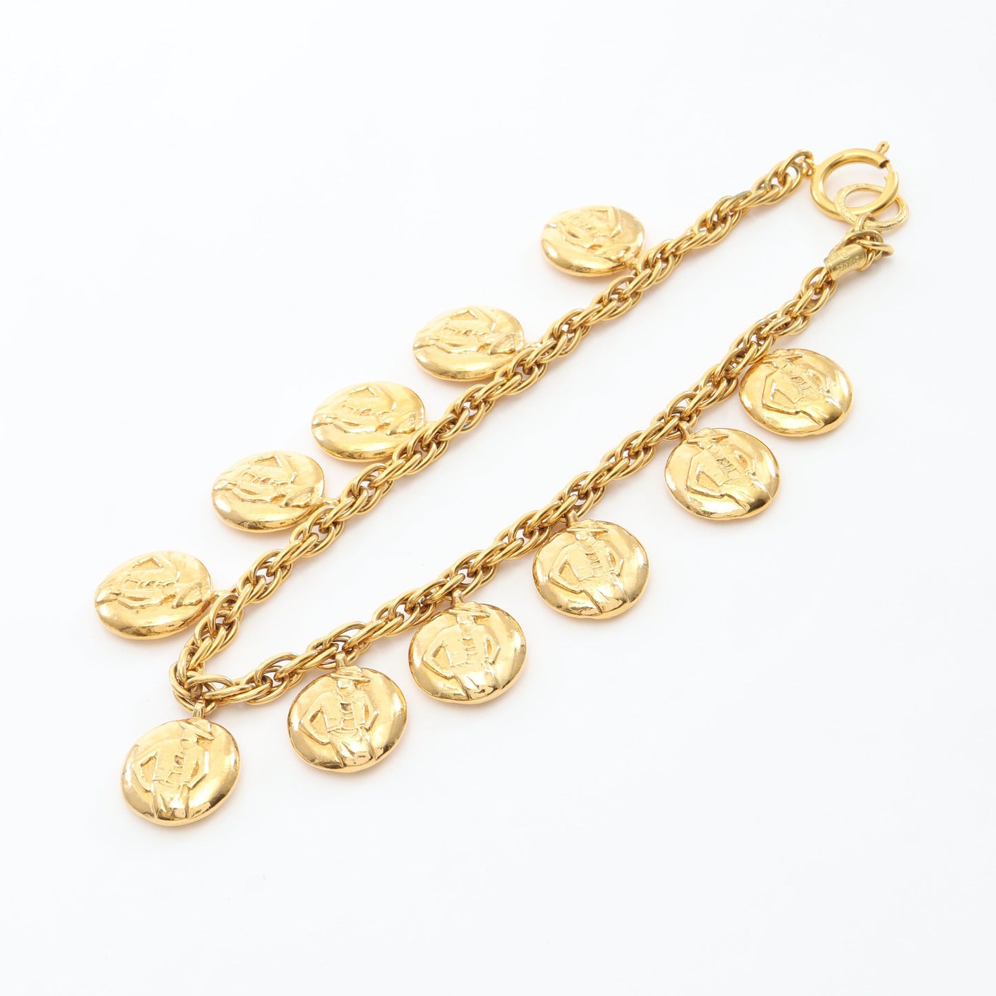 マドモアゼル ネックレス GP ゴールド ヴィンテージ シャネル アクセサリー CHANEL