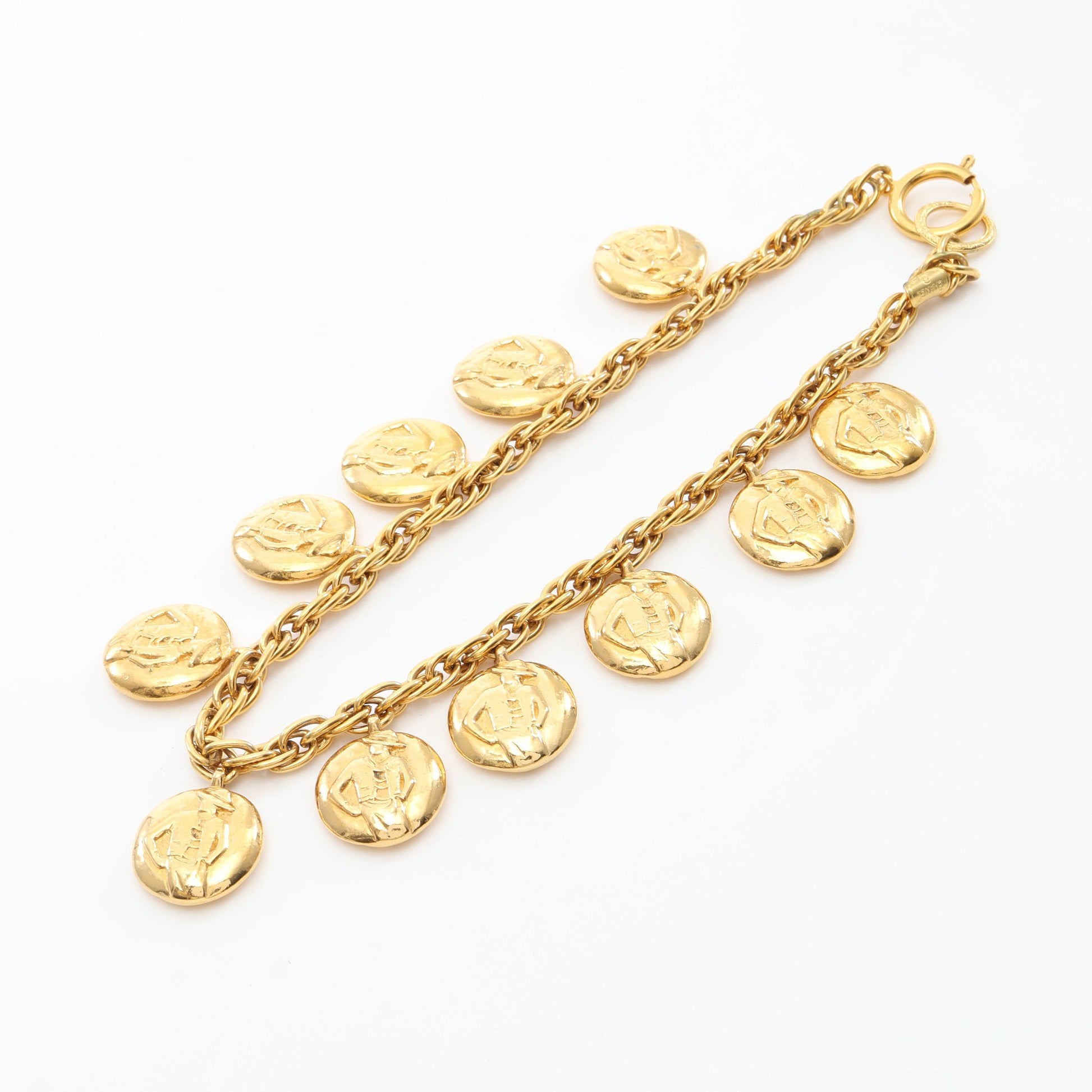 マドモアゼル ネックレス GP ゴールド ヴィンテージ シャネル アクセサリー CHANEL
