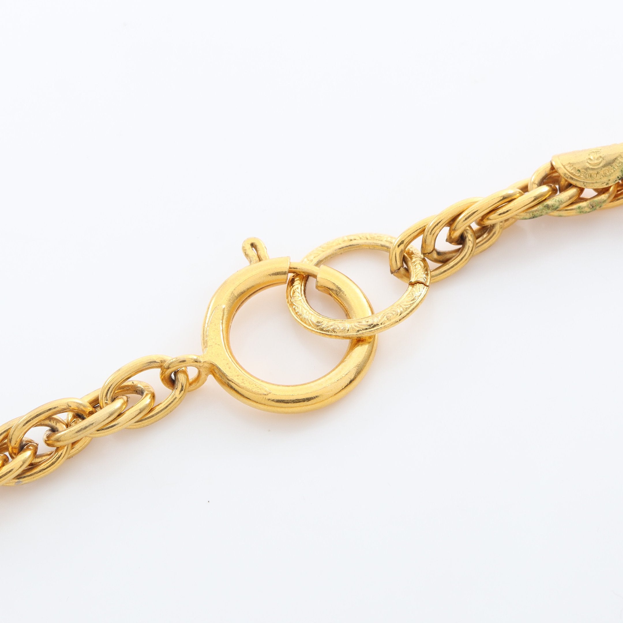 マドモアゼル ネックレス GP ゴールド ヴィンテージ シャネル – RECLO