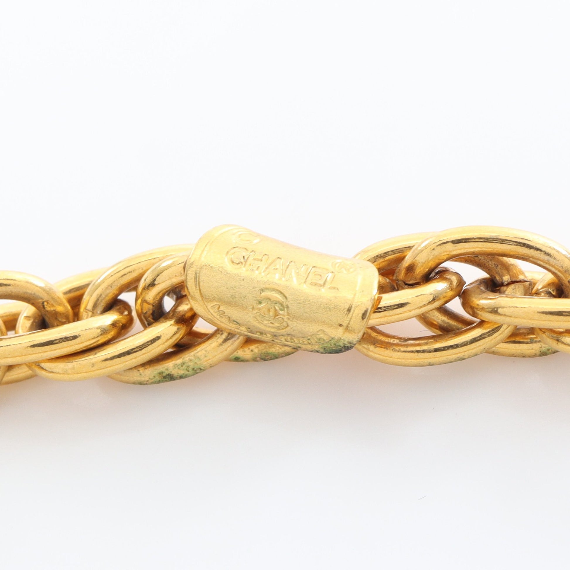 マドモアゼル ネックレス GP ゴールド ヴィンテージ シャネル アクセサリー CHANEL