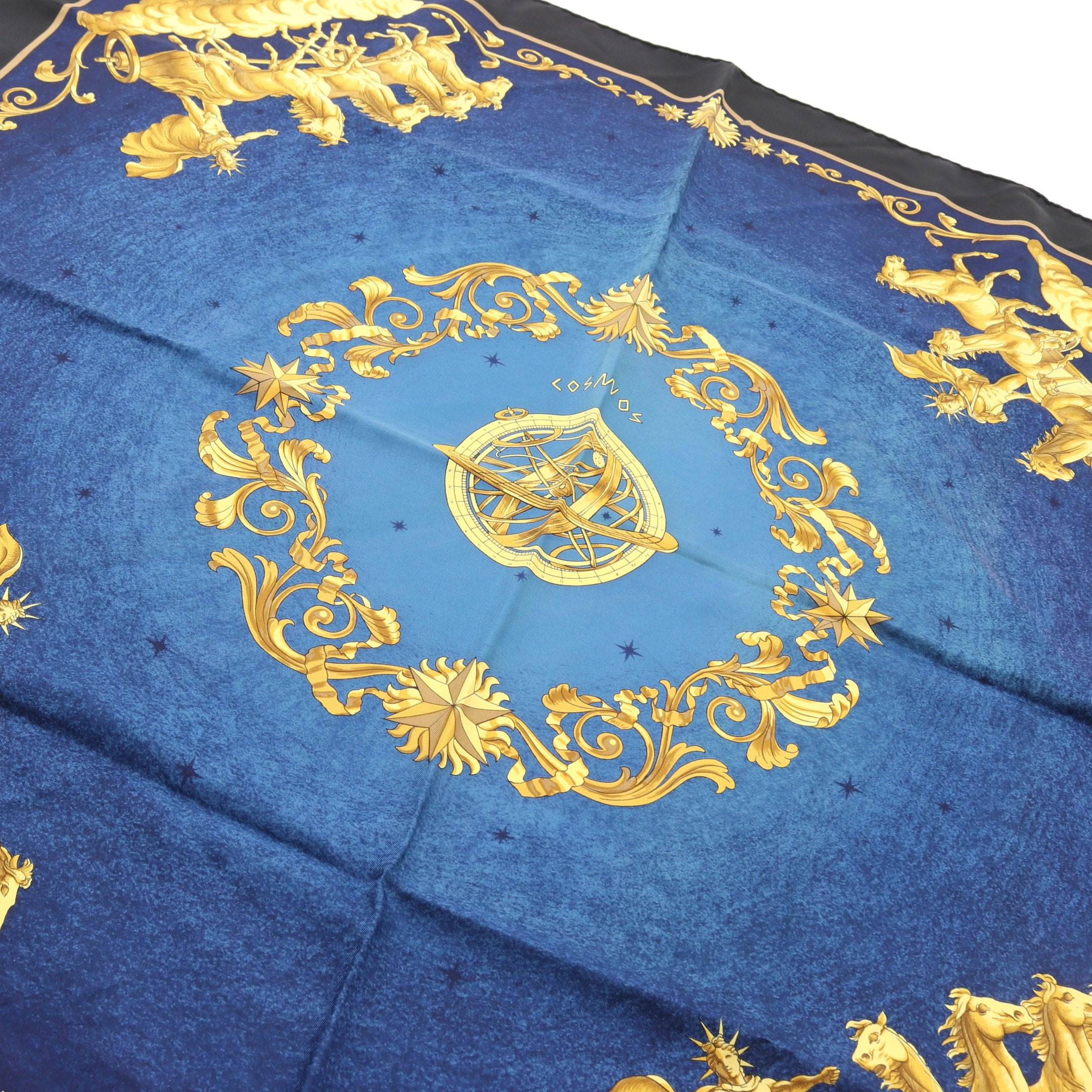 HERMES エルメス　カレ90 ツタンカーメン　シルク　ブルー 楽天市場】エルメス HERMES カレ90 ツタンカーメン TUTANKHAMUN