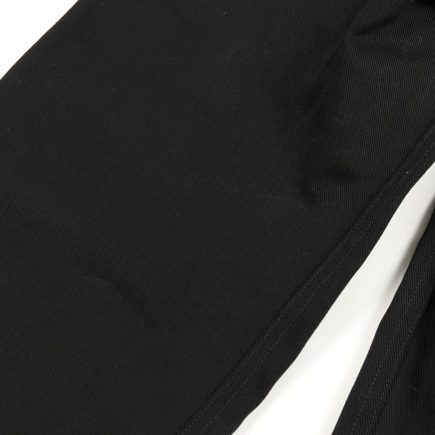 ワイド デニムパンツ コットン ブラック ボタンフライ エムエムシックスメゾンマルジェラ ボトムス MM6 MAISON MARGIELA
