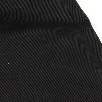 ワイド デニムパンツ コットン ブラック ボタンフライ エムエムシックスメゾンマルジェラ ボトムス MM6 MAISON MARGIELA