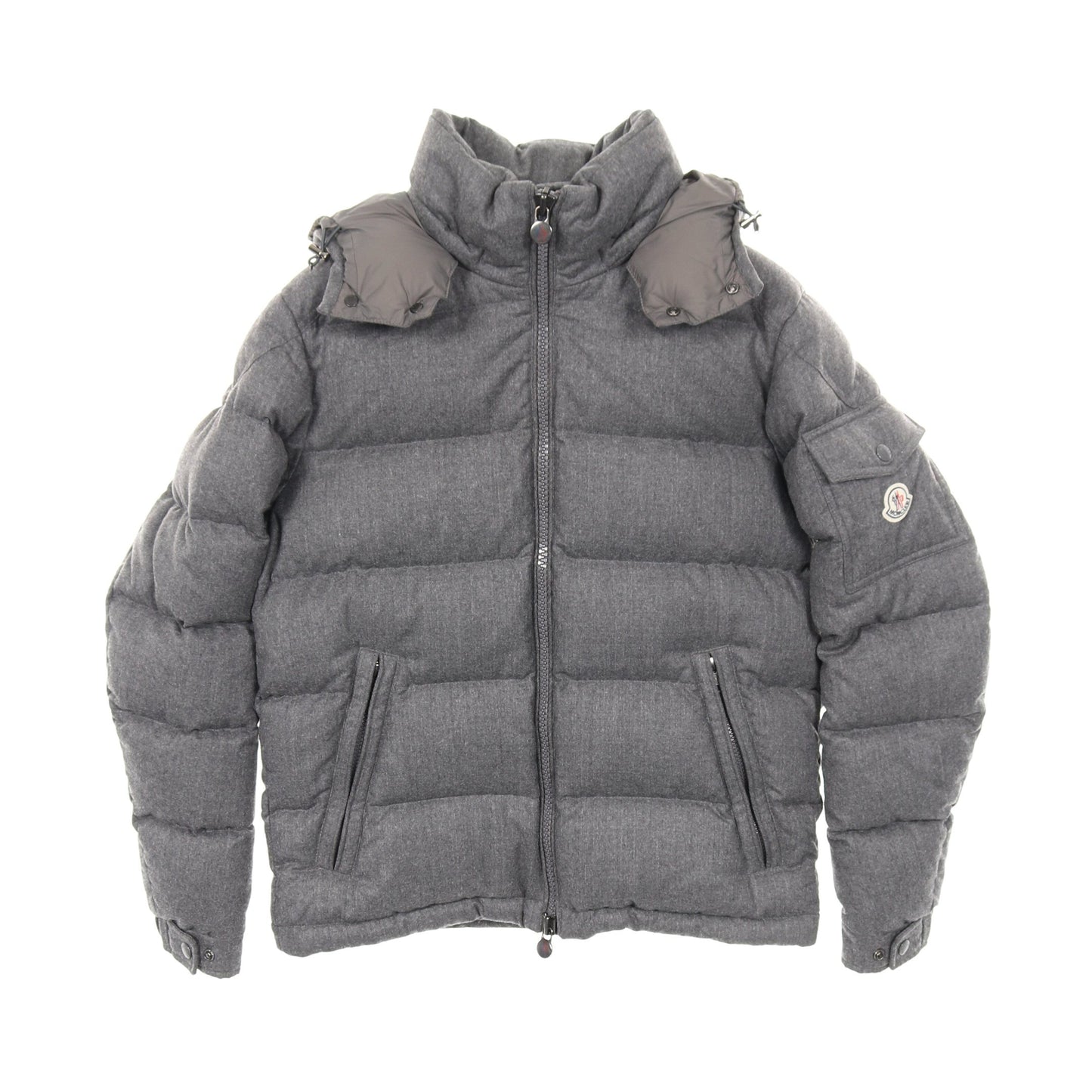 MONTGENEVRE モンジュネーヴル ダウンジャケット ウール グレー モンクレール アウター MONCLER