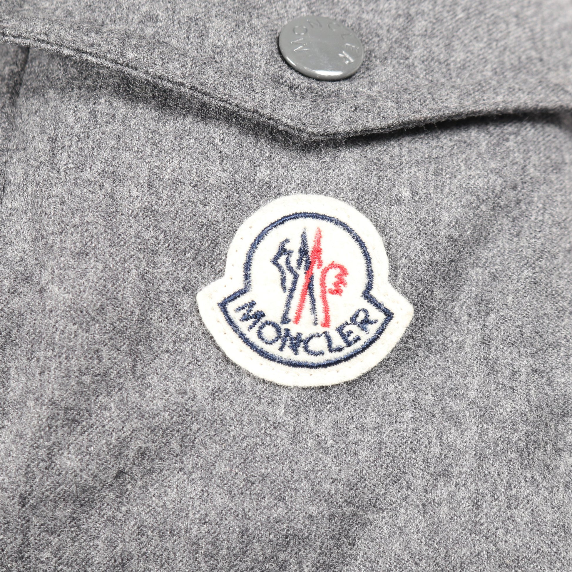 MONTGENEVRE モンジュネーヴル ダウンジャケット ウール グレー モンクレール アウター MONCLER