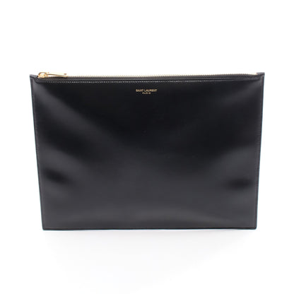 クラッチバッグ セカンドバッグ レザー ブラック サンローランパリ バッグ SAINT LAURENT PARIS