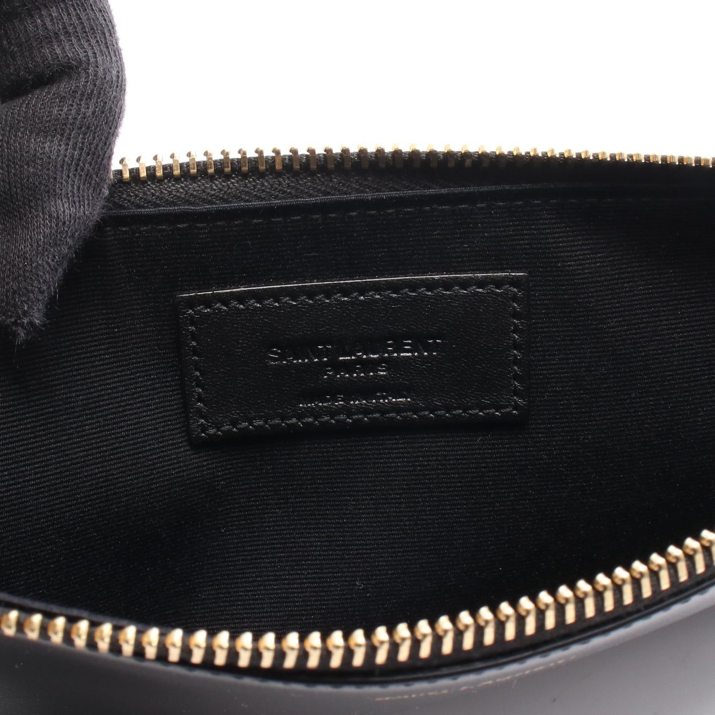 クラッチバッグ セカンドバッグ レザー ブラック サンローランパリ バッグ SAINT LAURENT PARIS