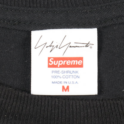 Supreme × Yoji Yamamoto Scribble Portrait Tee 半袖Tシャツ コットン ブラック シュプリーム トップス Supreme