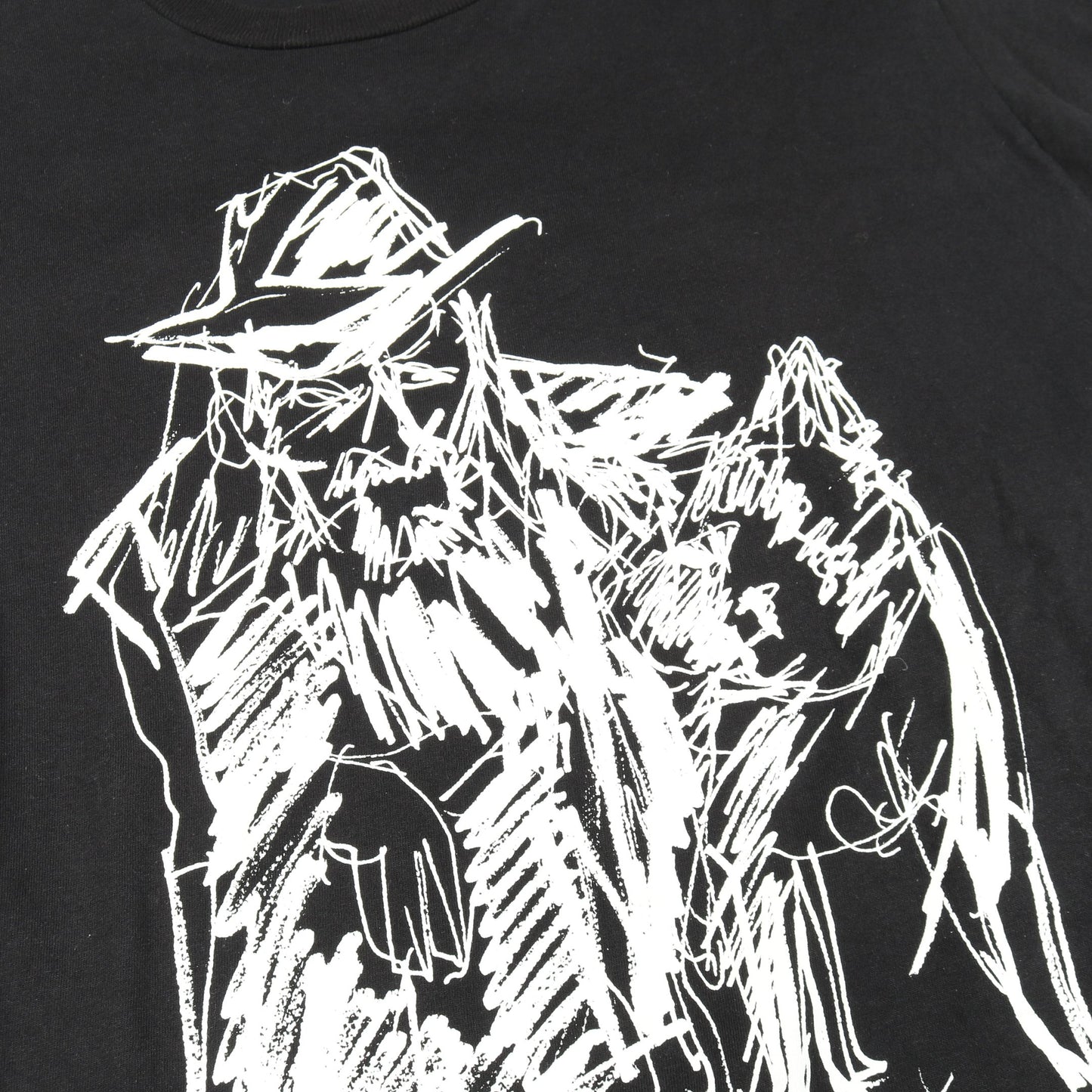 Supreme × Yoji Yamamoto Scribble Portrait Tee 半袖Tシャツ コットン ブラック シュプリーム トップス Supreme