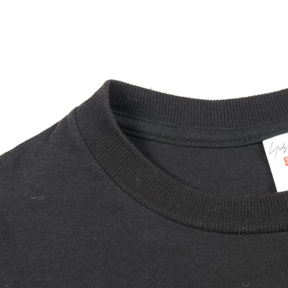 Supreme × Yoji Yamamoto Scribble Portrait Tee 半袖Tシャツ コットン ブラック シュプリーム トップス Supreme