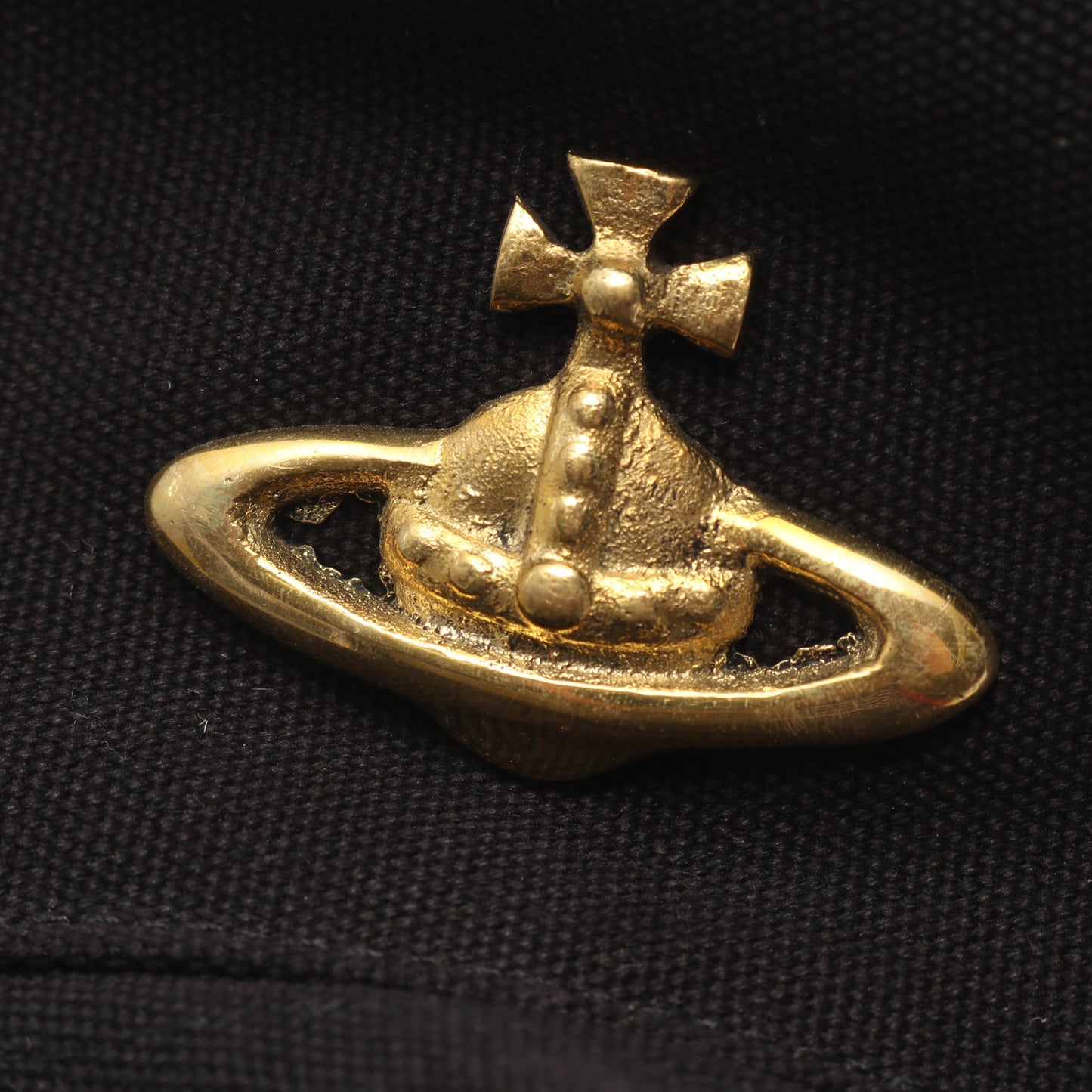 FISHER BUCKET HAT オーブ バケット ハット コットン ブラック ヴィヴィアンウエストウッド 財布・小物 Vivienne Westwood