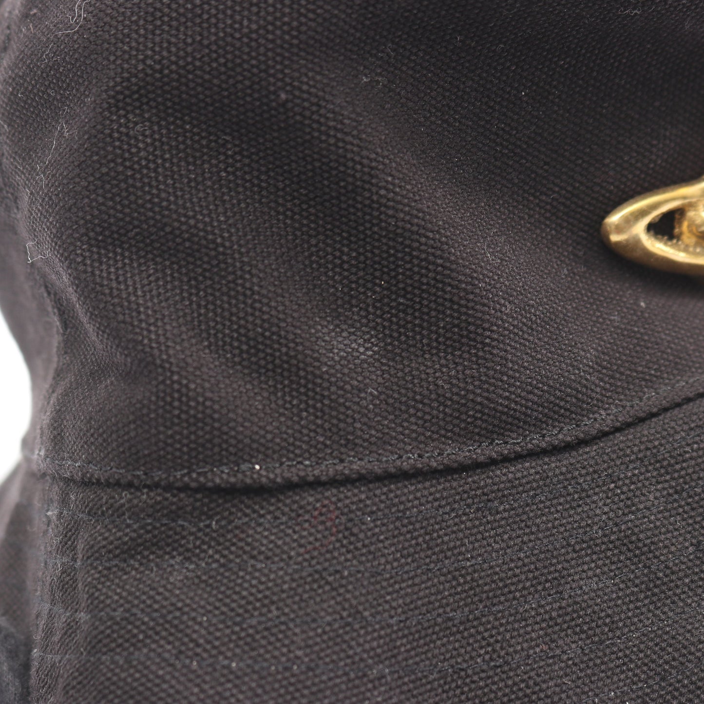 FISHER BUCKET HAT オーブ バケット ハット コットン ブラック ヴィヴィアンウエストウッド 財布・小物 Vivienne Westwood
