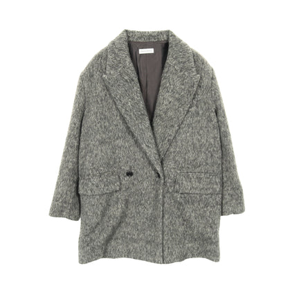 Shaggy Jacket コート ウール グレー メゾンスペシャル アウター MAISON SPECIAL