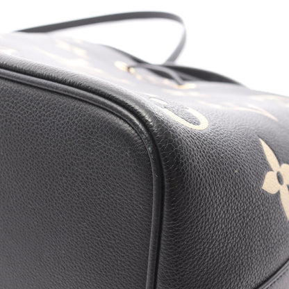 ネオノエMM バイカラー モノグラムアンプラント ハンドバッグ レザー ブラック ベージュ 2WAY ルイヴィトン バッグ LOUIS VUITTON