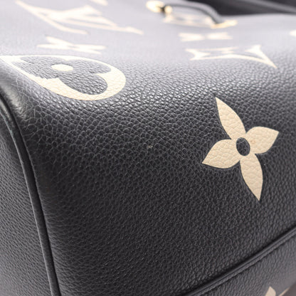 ネオノエMM バイカラー モノグラムアンプラント ハンドバッグ レザー ブラック ベージュ 2WAY ルイヴィトン バッグ LOUIS VUITTON