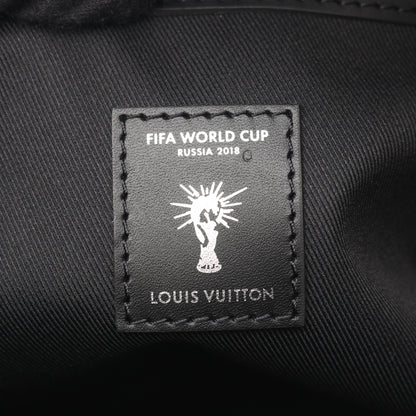 キーポル バンドリエール50 エピ ノワール ボストンバッグ レザー ブラック ホワイト 2018FIFAワールドカップ オフィシャルライセンスドプロジェクトコレクション 2WAY ルイヴィトン バッグ LOUIS VUITTON