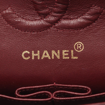 マトラッセ Wフラップ Wチェーンショルダーバッグ ラムスキン ブラック ゴールド金具 シャネル バッグ CHANEL
