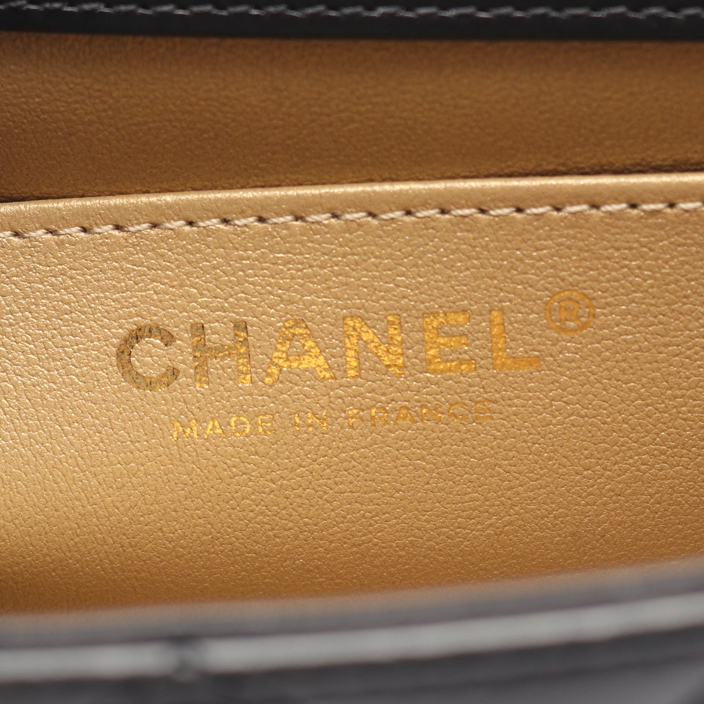 マトラッセ チェーンショルダーバッグ ラムスキン ブラック ゴールド金具 シャネル バッグ CHANEL