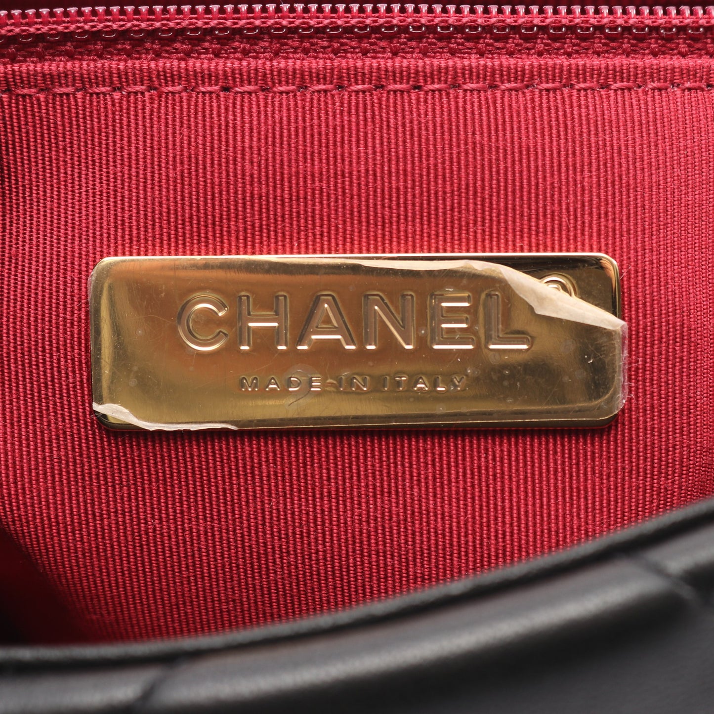 19 ディズヌフ マトラッセ チェーンショルダーバッグ ラムスキン ブラック コンビ金具 シャネル バッグ CHANEL