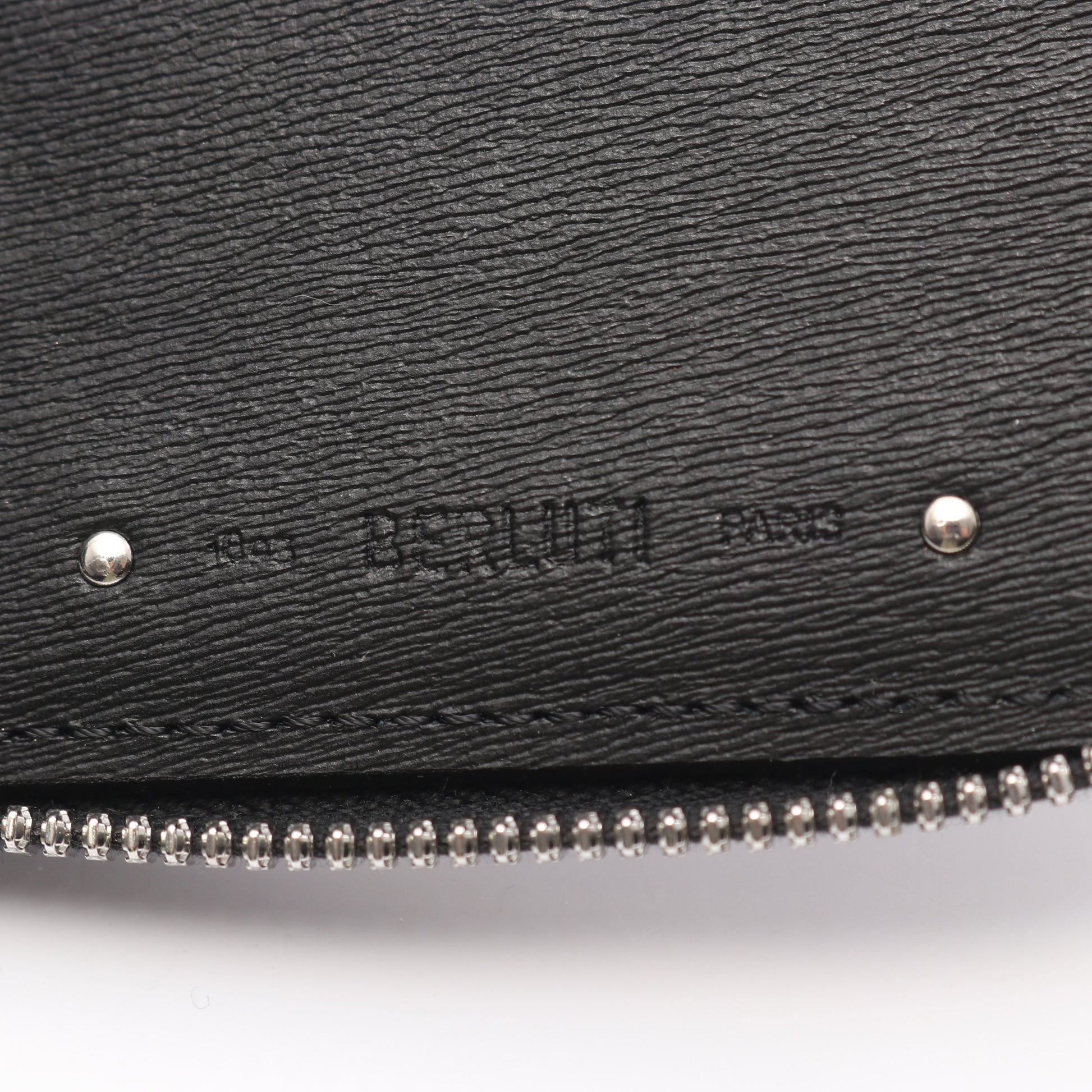 イタウバ ロング ジップ ウォレット ラウンドファスナー長財布 レザー ブラック ベルルッティ 財布・小物 Berluti