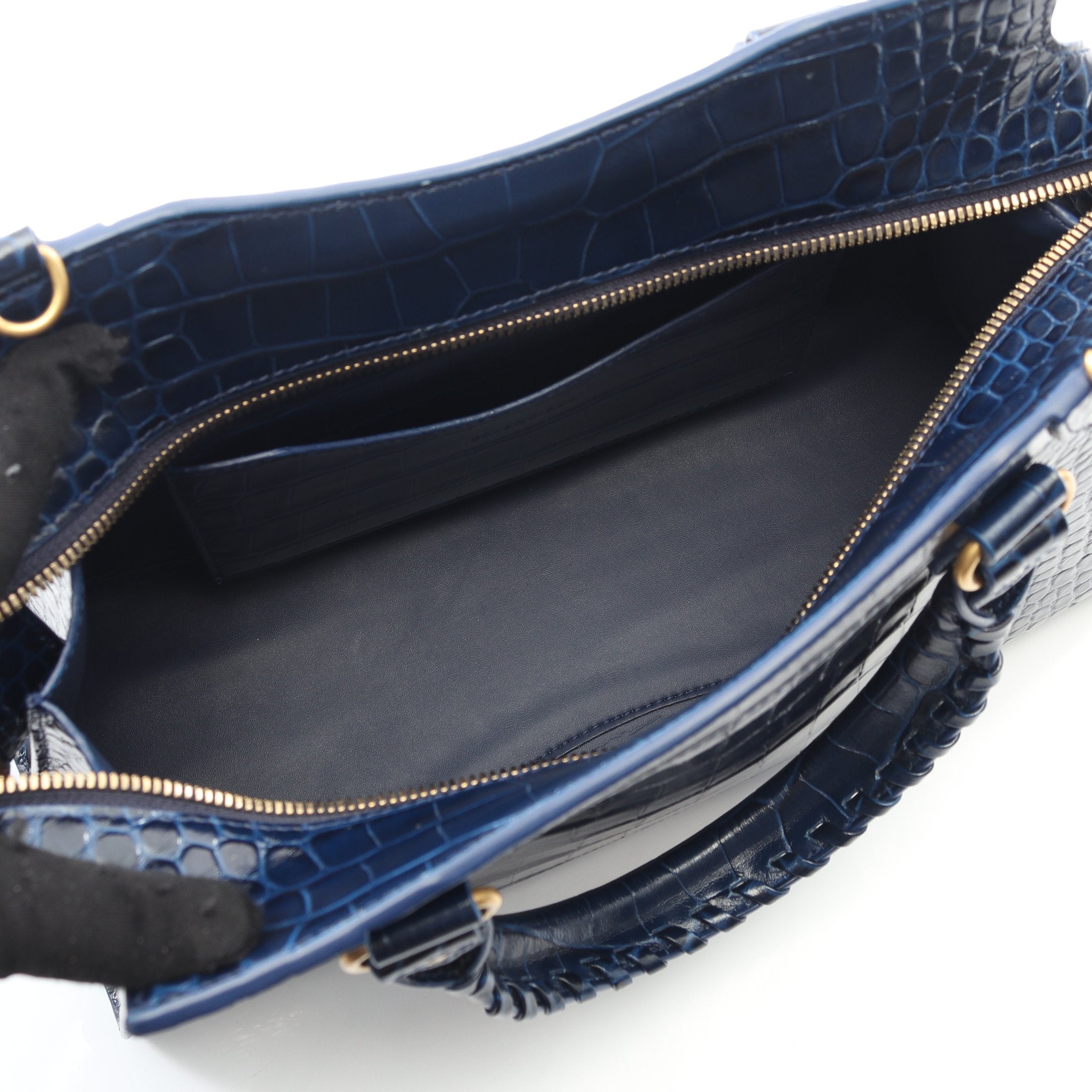 BALENCIAGA(バレンシアガ) ショルダーバッグ ネオクラシック 655247 ライトブルー レザー バレンシアガ BALENCIAGA ネオクラシックシティ ミニ 2WAY