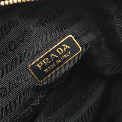 ダングル ミニ ハンドバッグ レザー ブラック プラダ バッグ PRADA