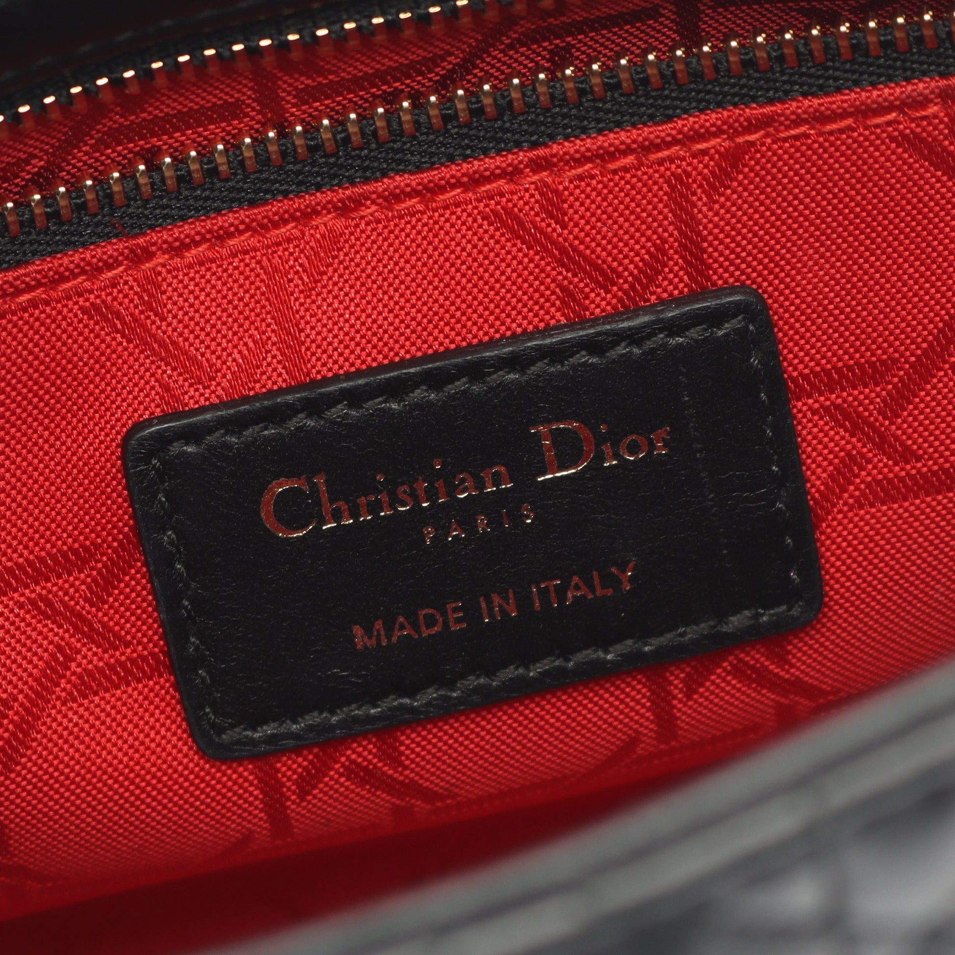 LADY DIOR MY ABCDIOR レディディオール スモール カナージュ ハンドバッグ レザー ブラック 2WAY クリスチャンディオール バッグ Christian Dior