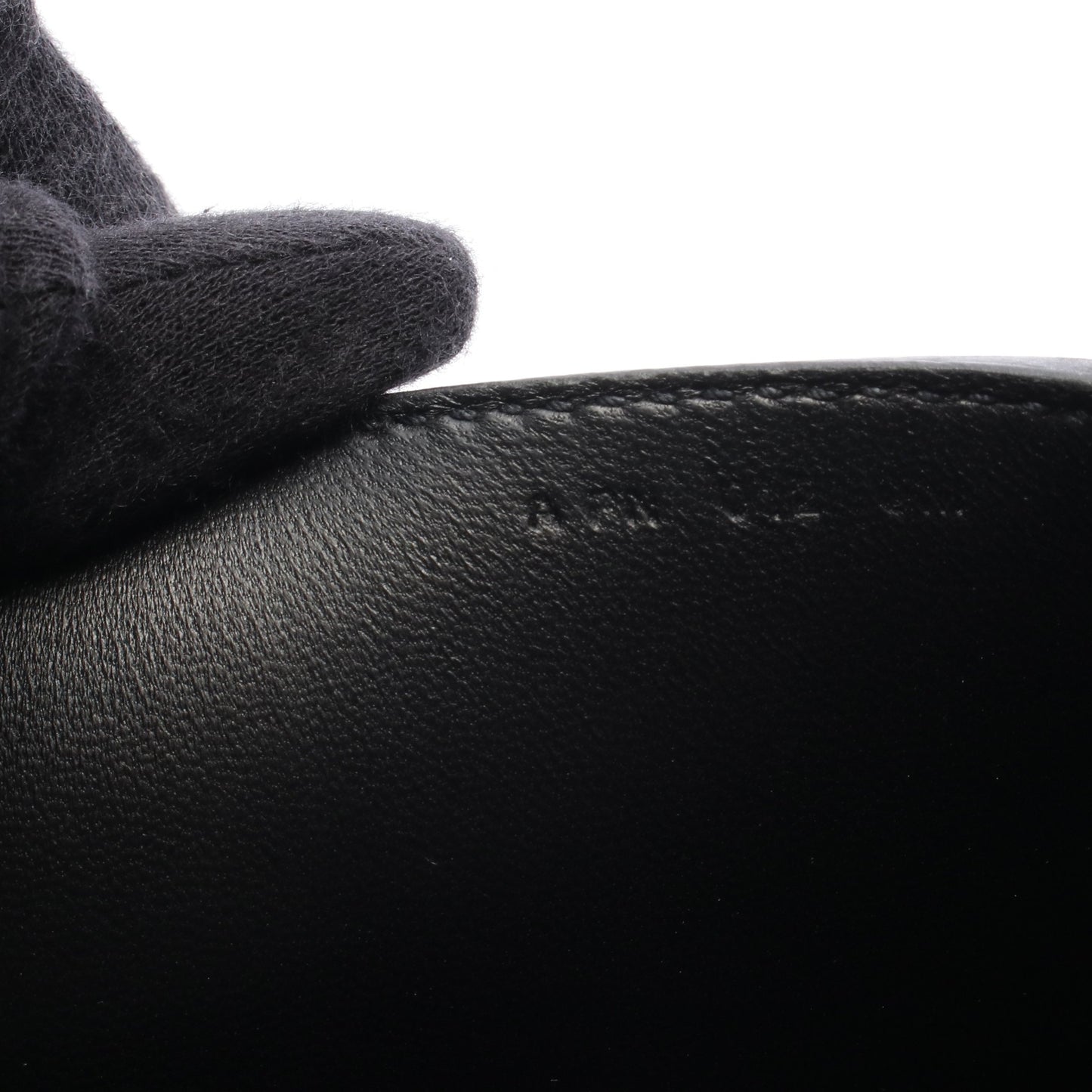 シネティック チェーンショルダーバッグ シェーブル ブラック シルバー金具 A刻印 エルメス バッグ HERMES