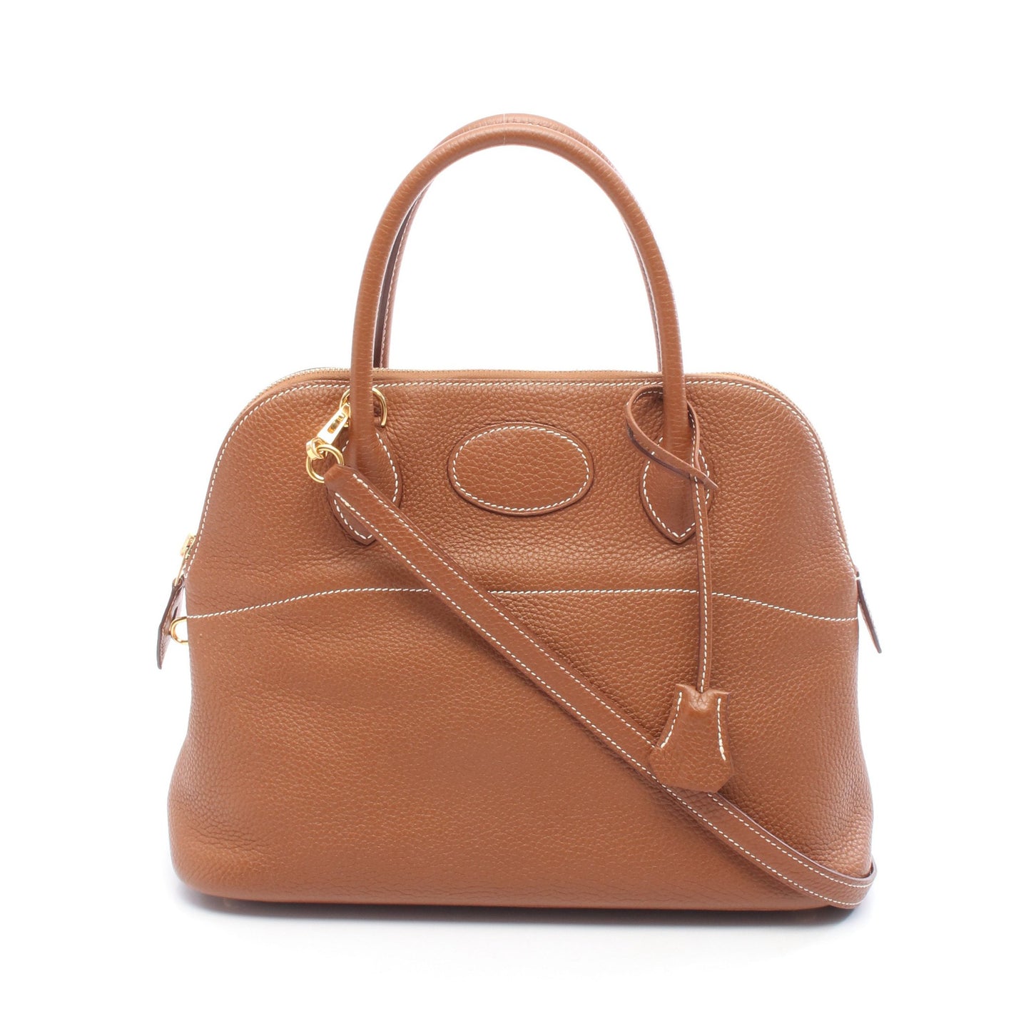 ボリード31 ゴールド ハンドバッグ トリヨンクレマンス ブラウン ゴールド金具 2WAY Y刻印 エルメス バッグ HERMES