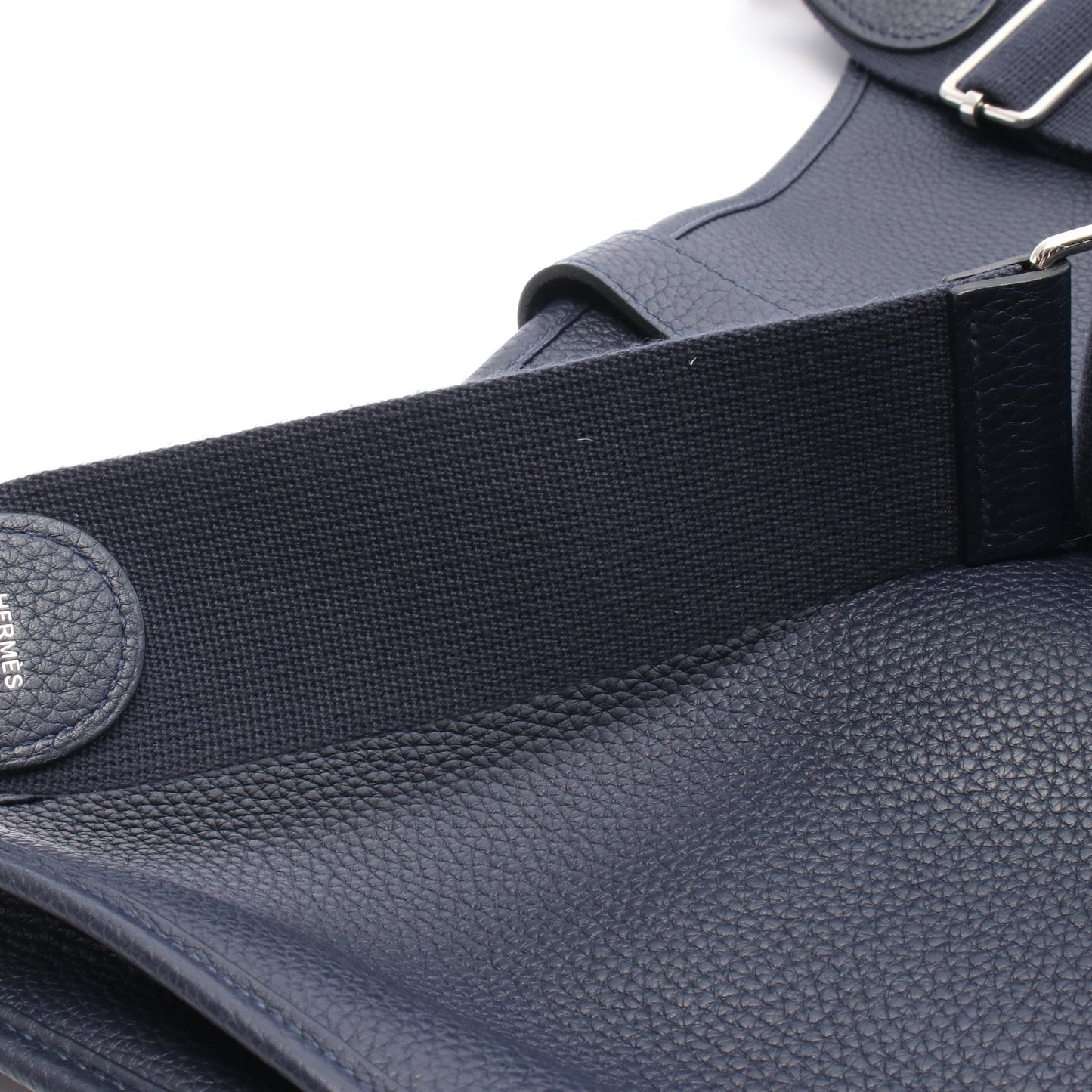 エヴリン 3 トロワ TGM ショルダーバッグ トリヨンクレマンス ネイビー シルバー金具 C刻印 エルメス バッグ HERMES