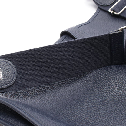エヴリン 3 トロワ TGM ショルダーバッグ トリヨンクレマンス ネイビー シルバー金具 C刻印 エルメス バッグ HERMES