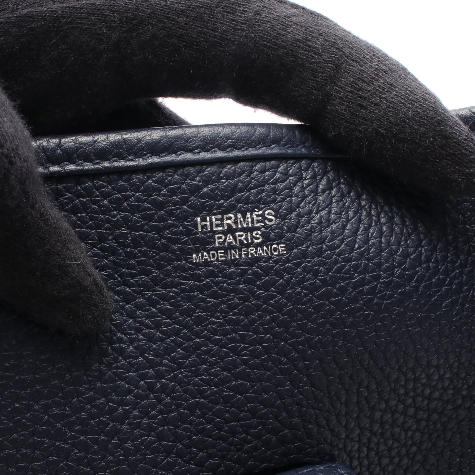 エヴリン 3 トロワ TGM ショルダーバッグ トリヨンクレマンス ネイビー シルバー金具 C刻印 エルメス バッグ HERMES