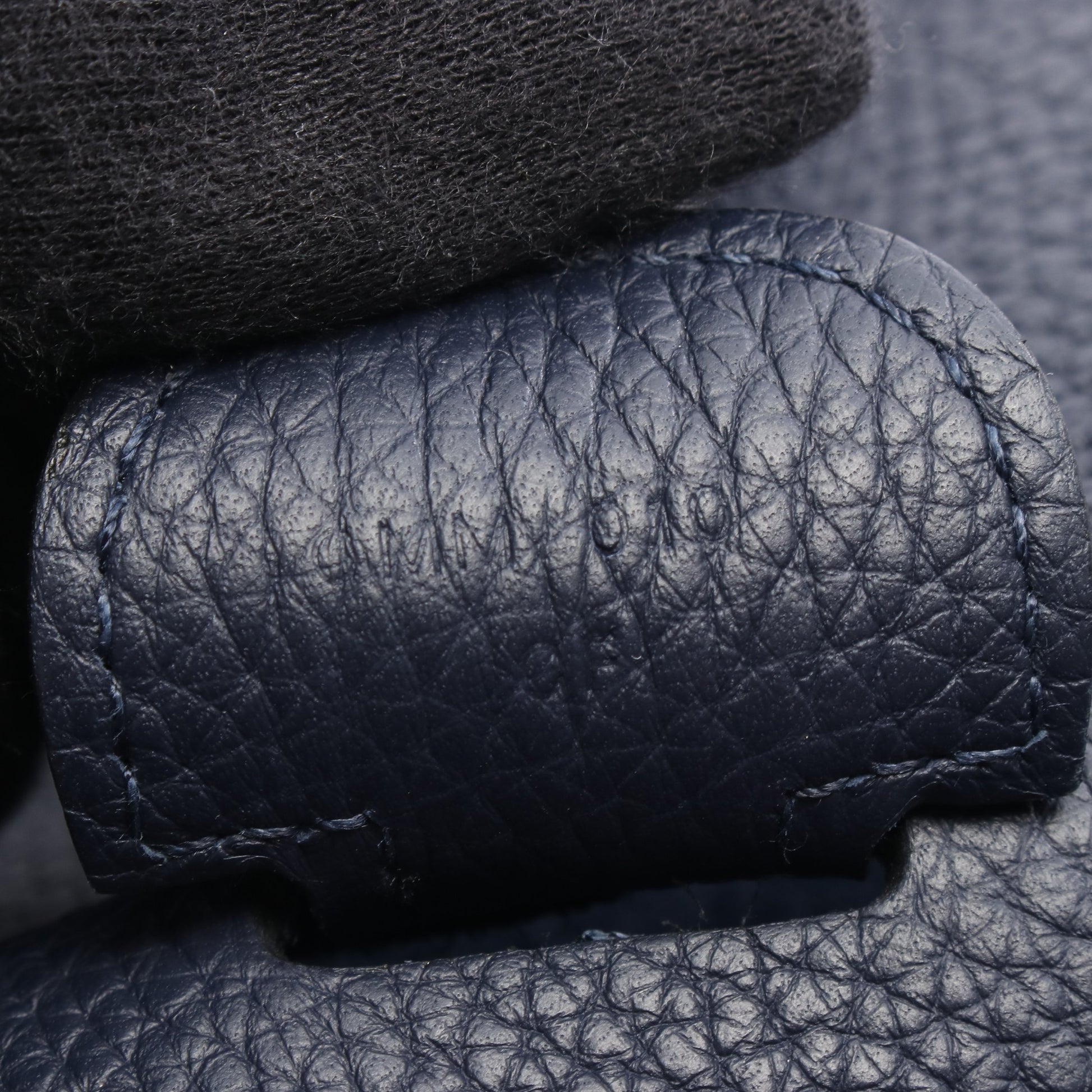 エヴリン 3 トロワ TGM ショルダーバッグ トリヨンクレマンス ネイビー シルバー金具 C刻印 エルメス バッグ HERMES