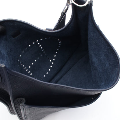 エヴリン 3 トロワ TGM ショルダーバッグ トリヨンクレマンス ネイビー シルバー金具 C刻印 エルメス バッグ HERMES