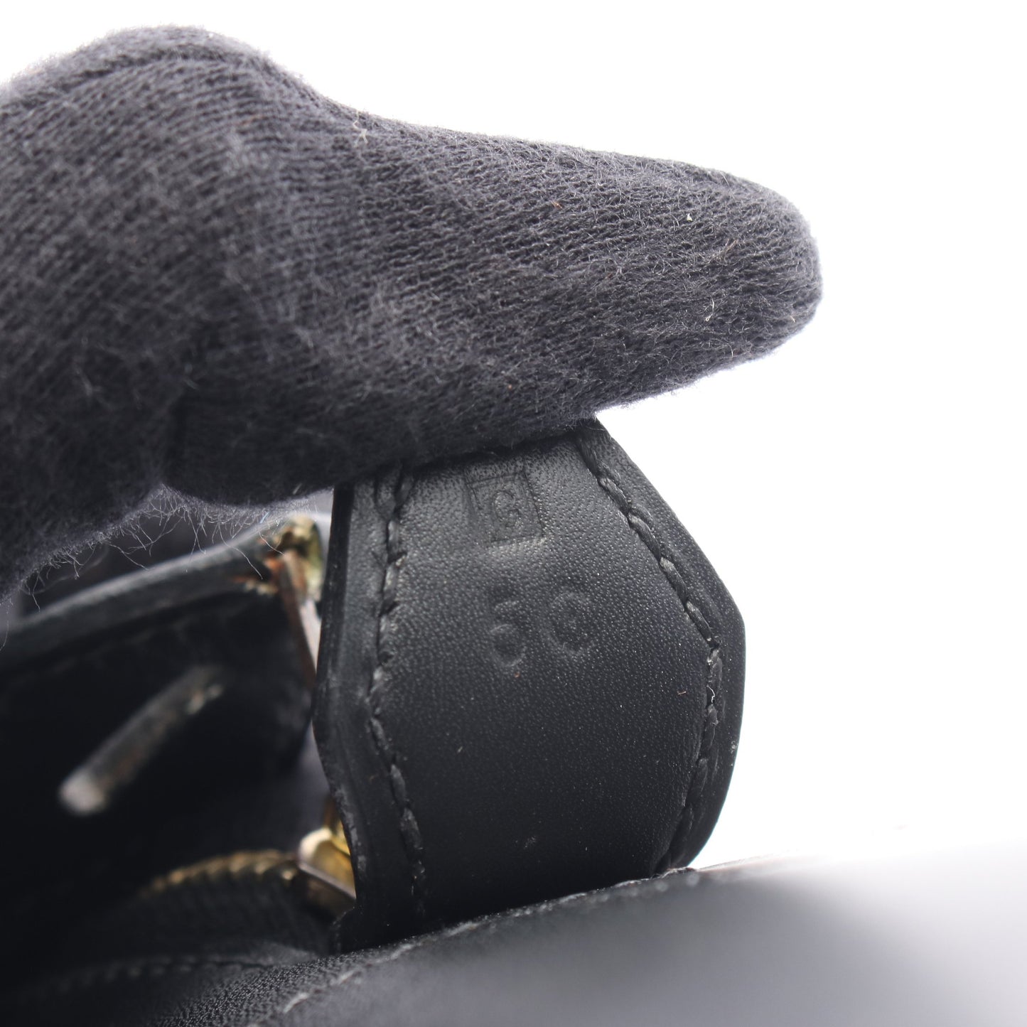 ボリード31 ハンドバッグ タデラクト ブラック ゴールド金具 □G刻印 エルメス バッグ HERMES
