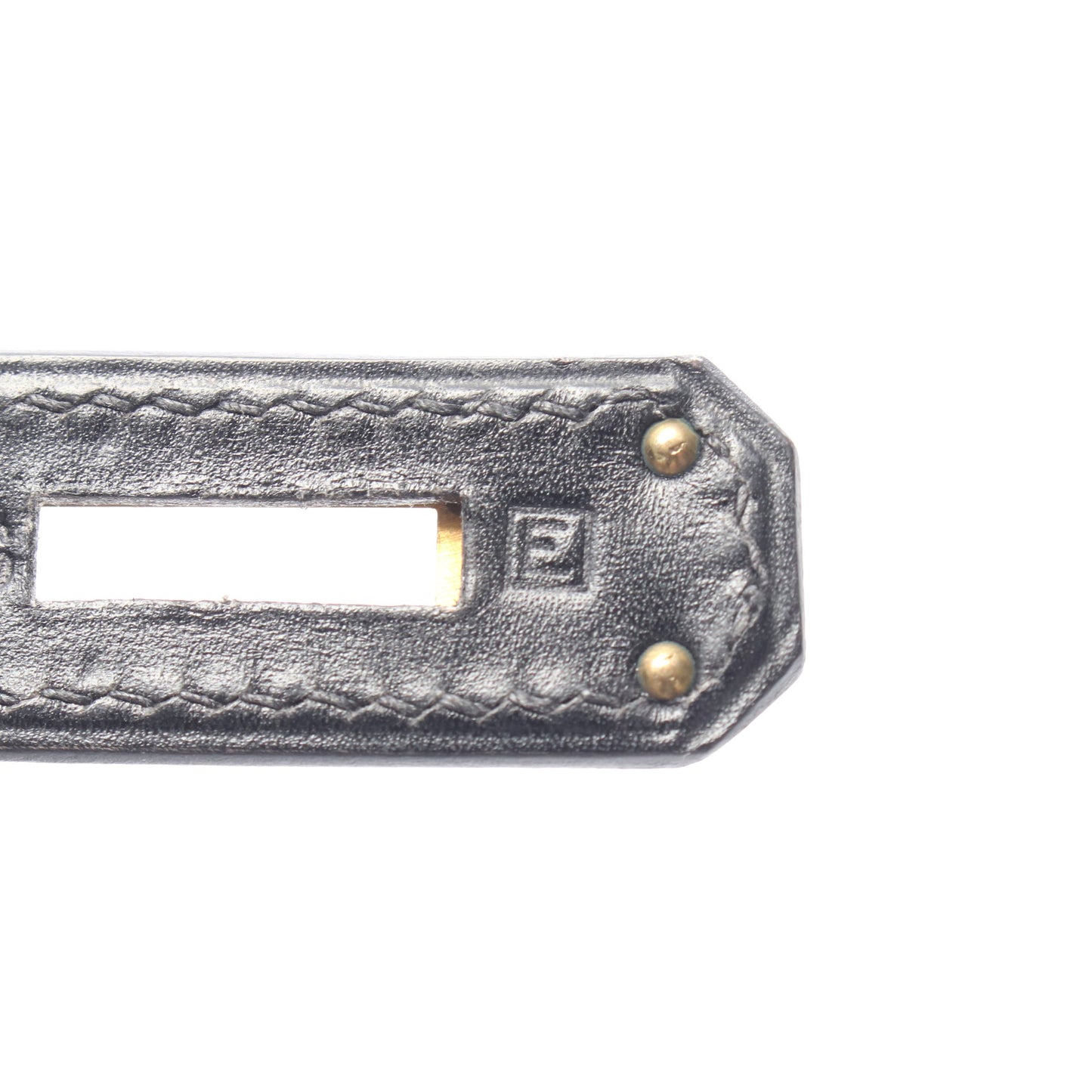 ケリー32 ハンドバッグ ボックスカーフ ブラック ゴールド金具 内縫い 2WAY □E刻印 エルメス バッグ HERMES