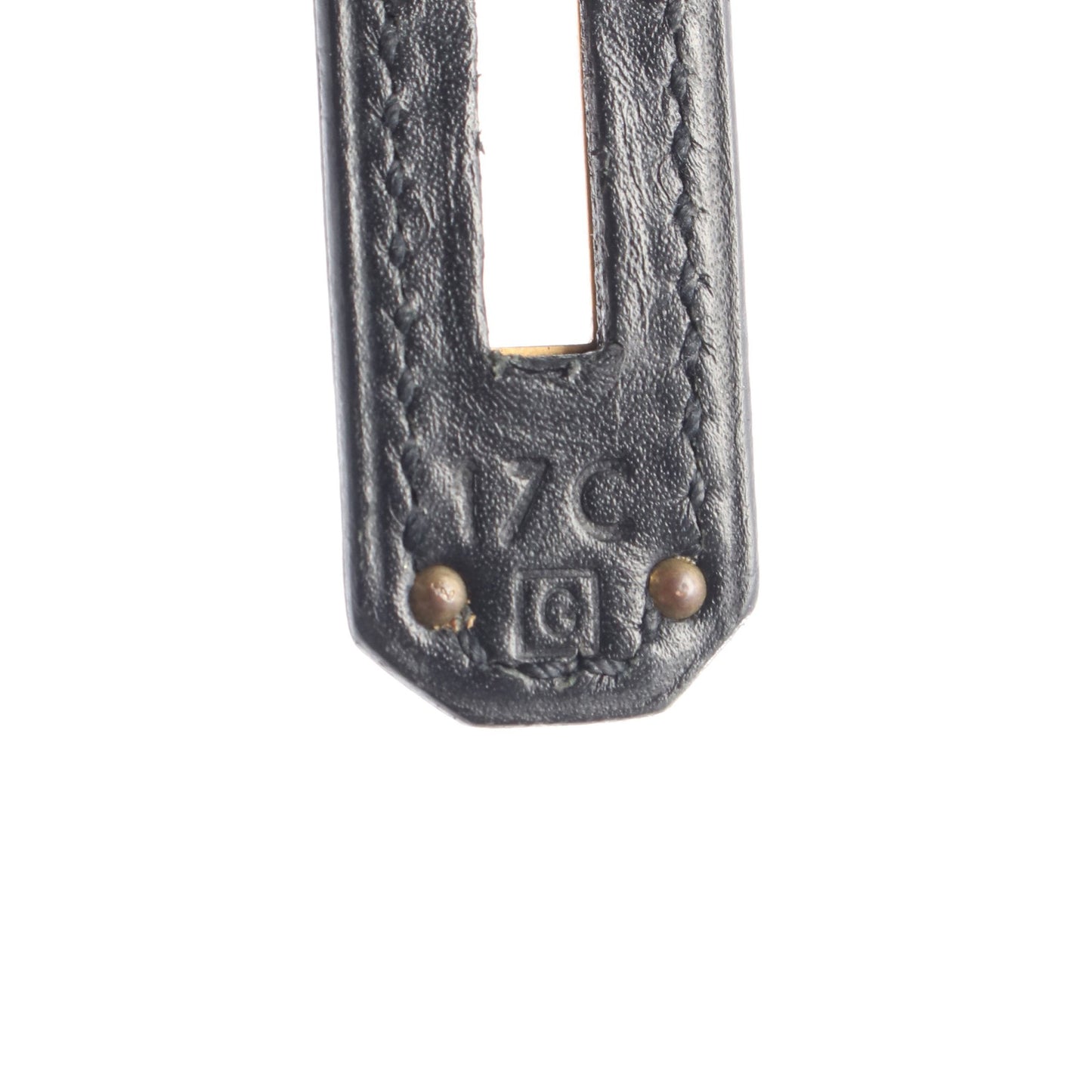 ケリー32 ハンドバッグ ボックスカーフ ブラック ゴールド金具 外縫い 2WAY □G刻印 エルメス バッグ HERMES