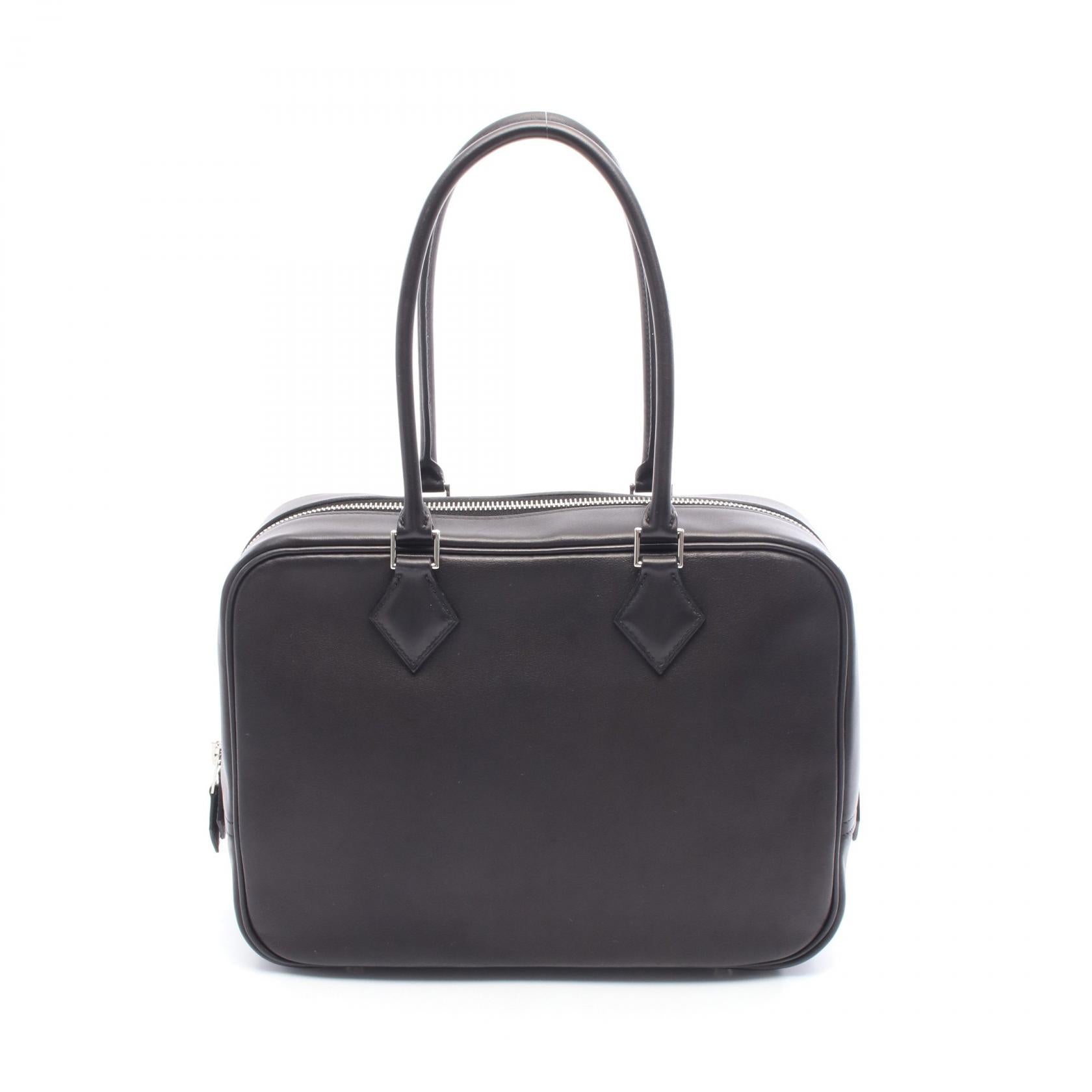 プリュム28 ハンドバッグ ヴォースイフト ブラック シルバー金具 Y刻印 エルメス バッグ HERMES
