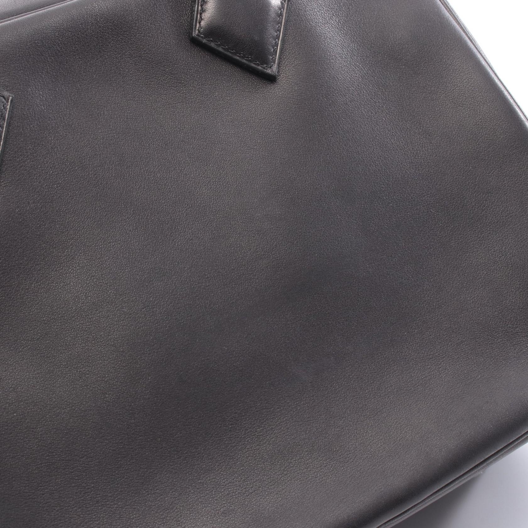プリュム28 ハンドバッグ ヴォースイフト ブラック シルバー金具 Y刻印 エルメス バッグ HERMES