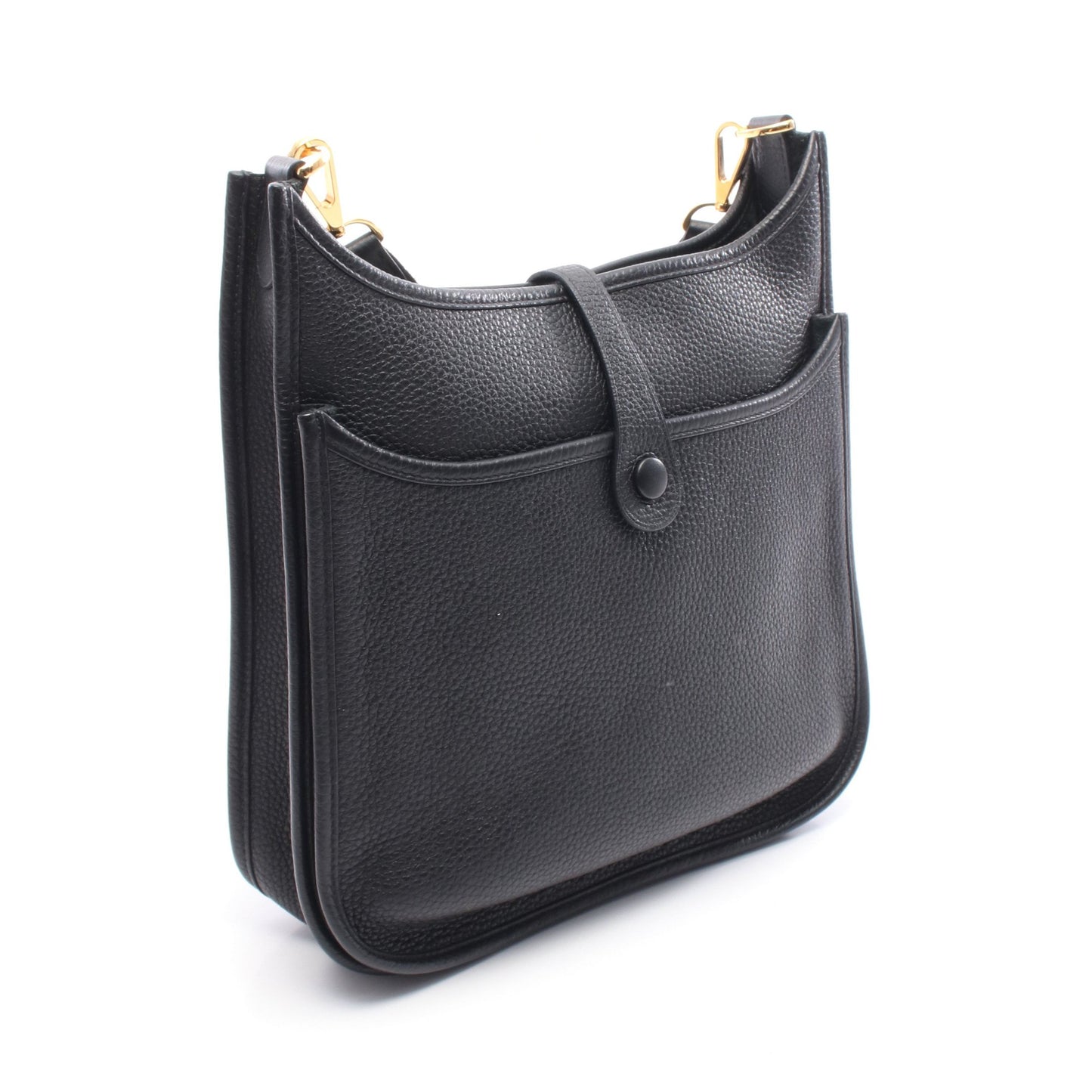 エヴリン 3 トロワ PM ショルダーバッグ トリヨンクレマンス ブラック ゴールド金具 D刻印 エルメス バッグ HERMES