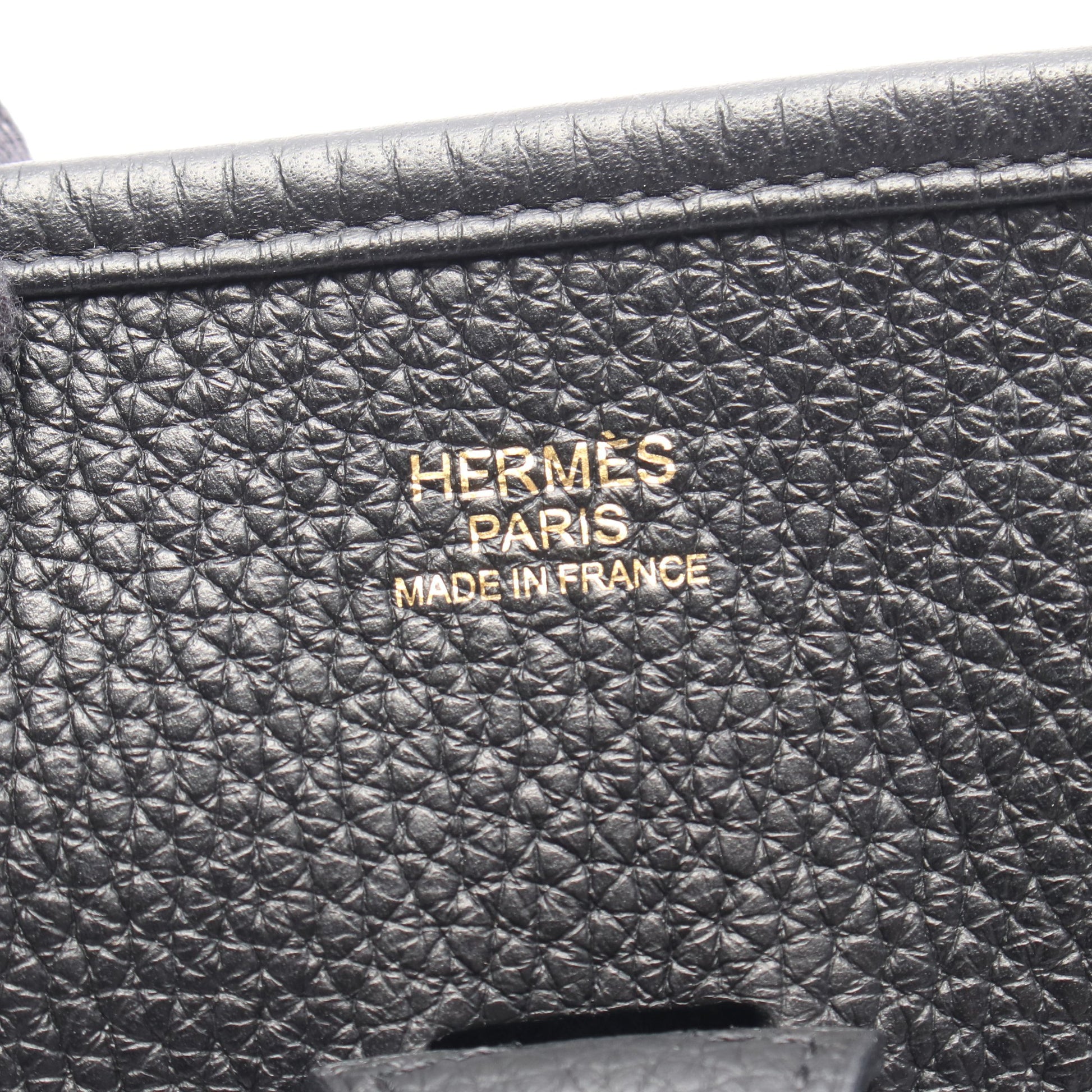 エヴリン 3 トロワ PM ショルダーバッグ トリヨンクレマンス ブラック ゴールド金具 D刻印 エルメス バッグ HERMES